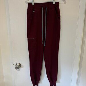 High Waisted Zamora Jogger Scrub Pants